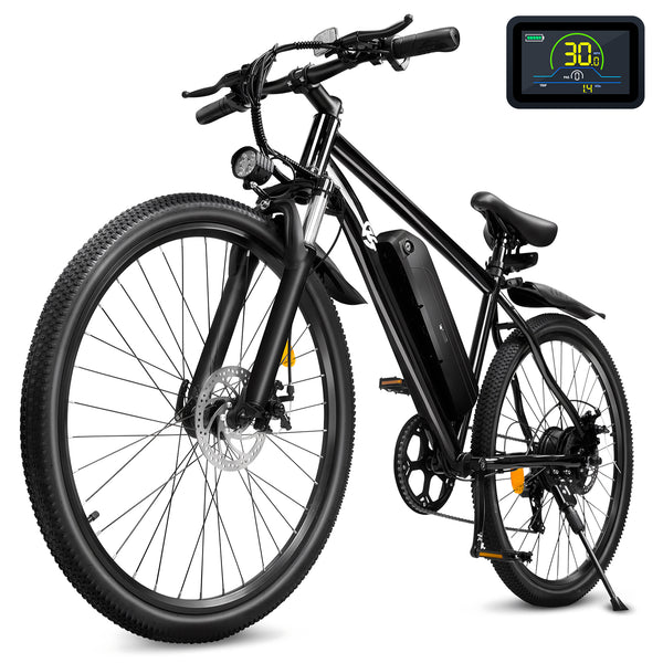 RIBEKO® ZM02 2024 Electric Bike 26" 500W Peak Motor Mountain Ebike