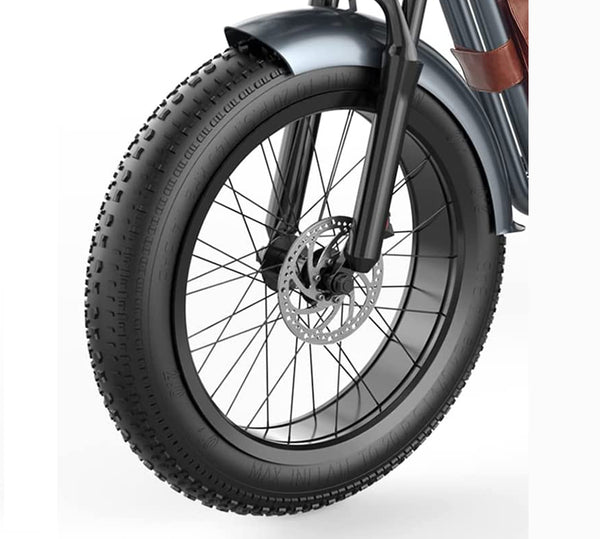 RIBEKO | EB-M50 front wheel, tire, disc brake disc and other accessories